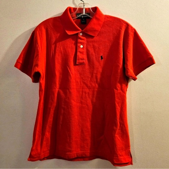 Polo Ralph Lauren Polo shirt T-shirt Red Men’s M - Picture 2 of 3